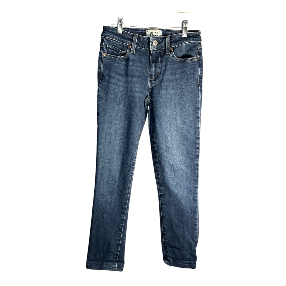 Paige Skyline Ankle Peg Denim Jeans Sz 24
